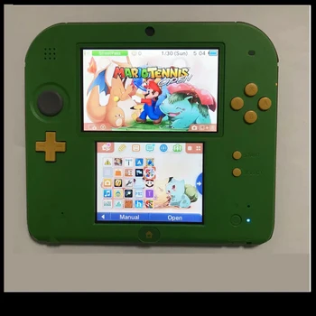 Original vintage handheld game console for 2DS 2DSXL