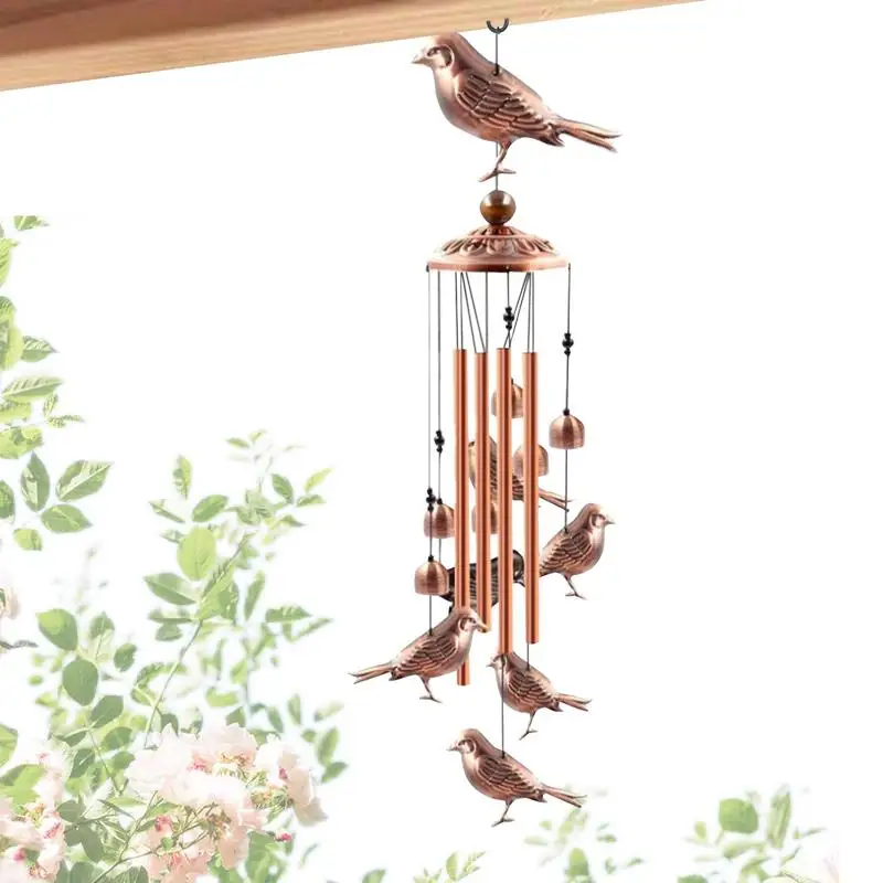 

Bird Wind Chimes For Outside Wind Bell For Outside With S Hook Music Wind Catcher For Home Room Garden Patio Backyard Porch