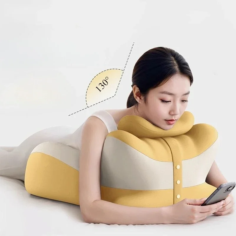 Memory Cotton Cushion Sleeping Pillow Lying on The Bed Multi-functional Pillow Sleep on The Stomach Playing Mobile Phone Cushion