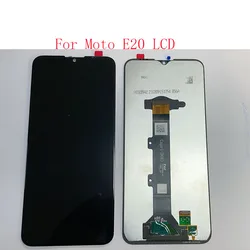 LCD Display Touch Screen Digitizer Assembly Replacement for Motorola E20, AAA, Original, For Moto XT2155, XT2155-1,XT2155-3, 6.5