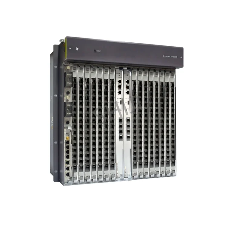 SmartAX MA5800-X15 OLT 10G PON Carrier-Class موثوقية XG-PON XGS-PON GPON OLT 1.6Tbps سعة 512 ONUs معدات الألياف البصرية