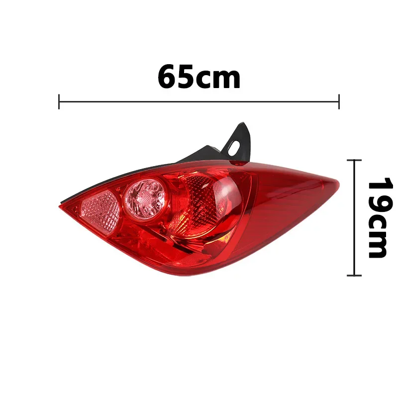 Per Nissan Tiida 2005 2006 2007 Hatchback Car fanale posteriore freno fendinebbia indicatore di direzione auto fanale posteriore alloggiamento della lampada senza lampadina