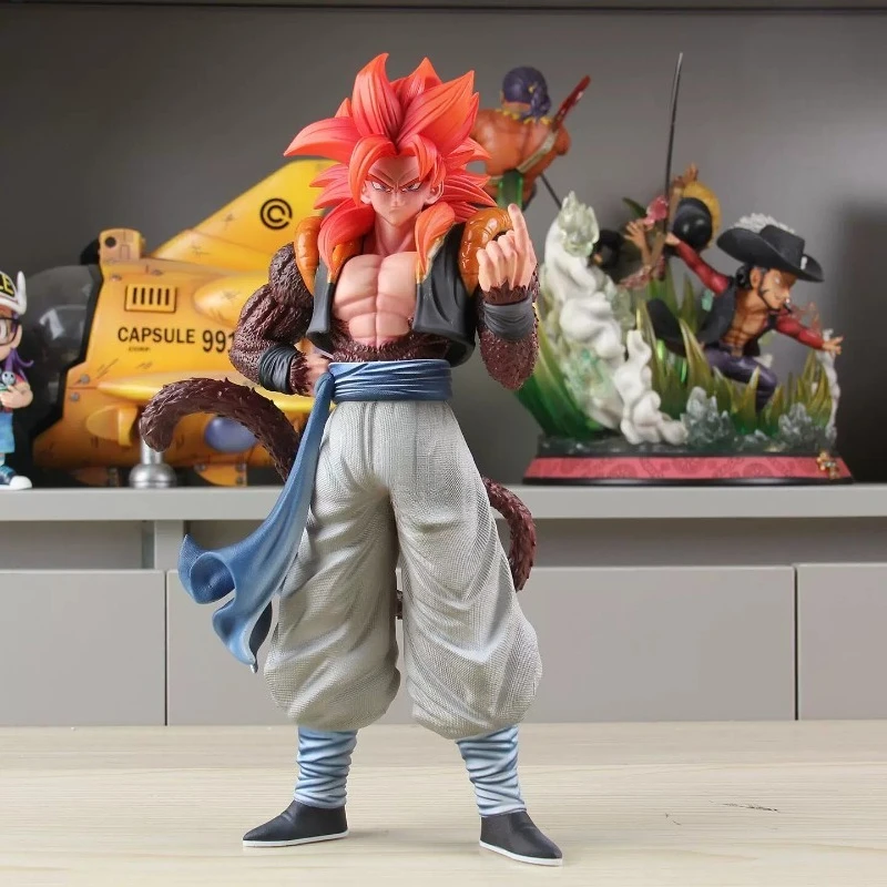 

【In Stock】Ys Dragon Ball Gogeta Action Figure Ssj4 Gogeta Anime Figure Replaceable Hands Pvc Statue Collection Model Toys Gifts