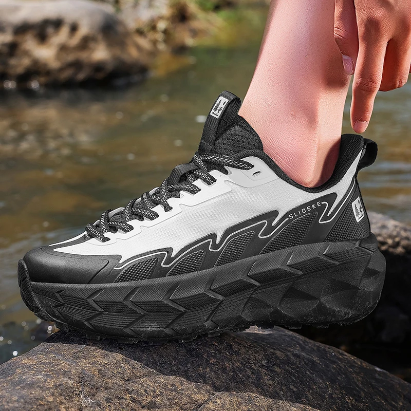 أحذية ركوب الدراجات الاحترافية للفصول الأربعة، أحذية ركوب الدراجات كاجوال مريحة ومضادة للانزلاق ومقاومة للاهتراء وقابلة للتنفس