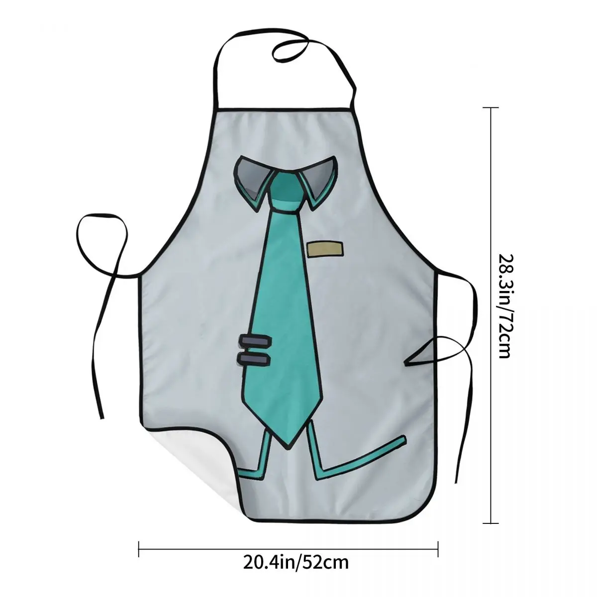 مريلة هاتسون ميكو للطبخ والخبز، مريلة مقاومة للماء لتنظيف المطبخ للنساء والرجال #6