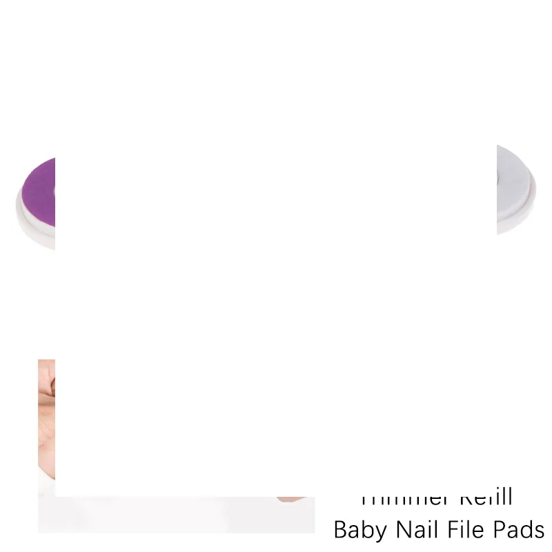 

6 шт. пилочки для ногтей, сменные электрические триммерные головки, подушечки для пилок для пластиковых детских триммеров для ногтей, сменные подушечки