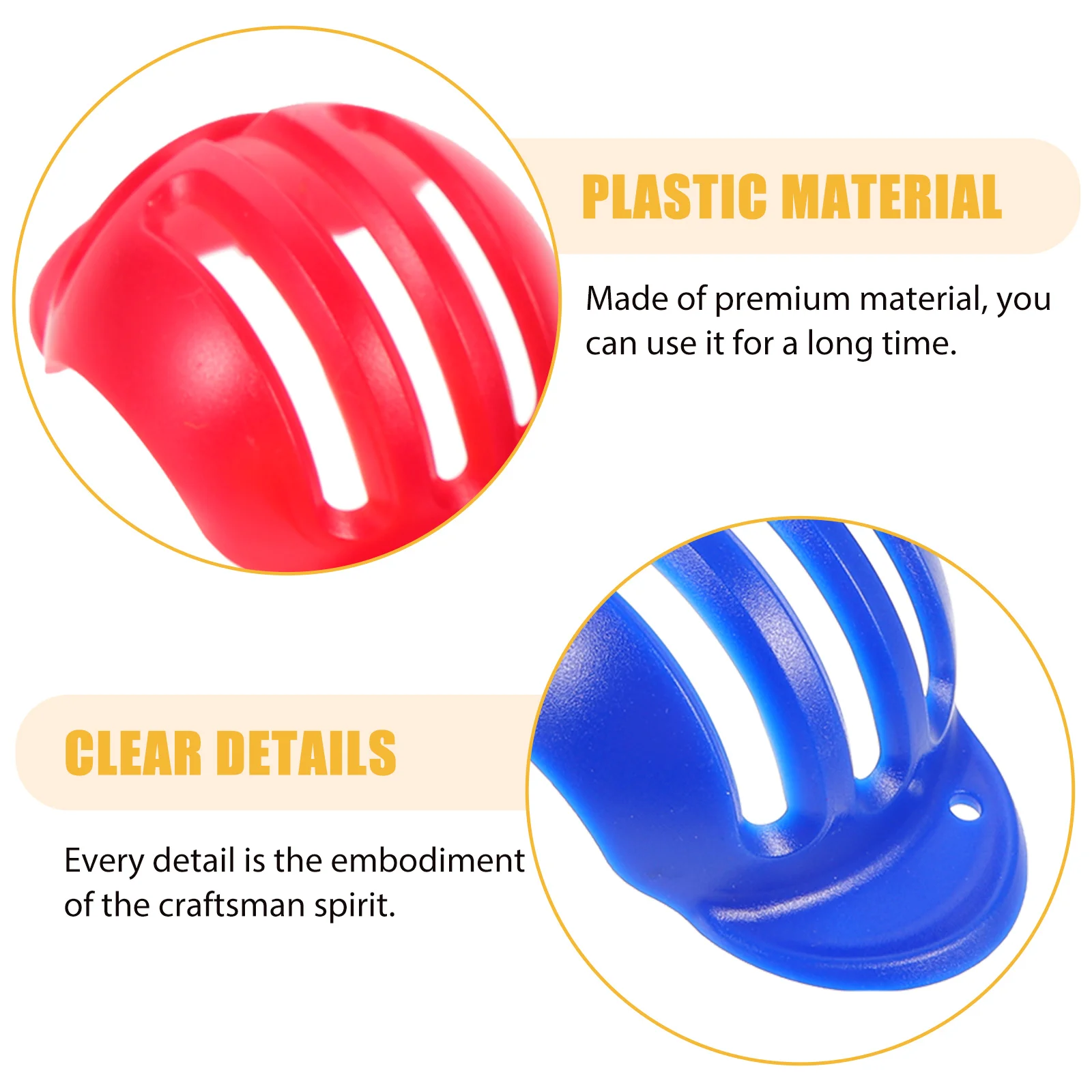 

4 Pcs Golf Ball Marker Precision Plastic Small Hole Hanging Drawing Tool Durable Portable Golfs Stencil Practice Aid