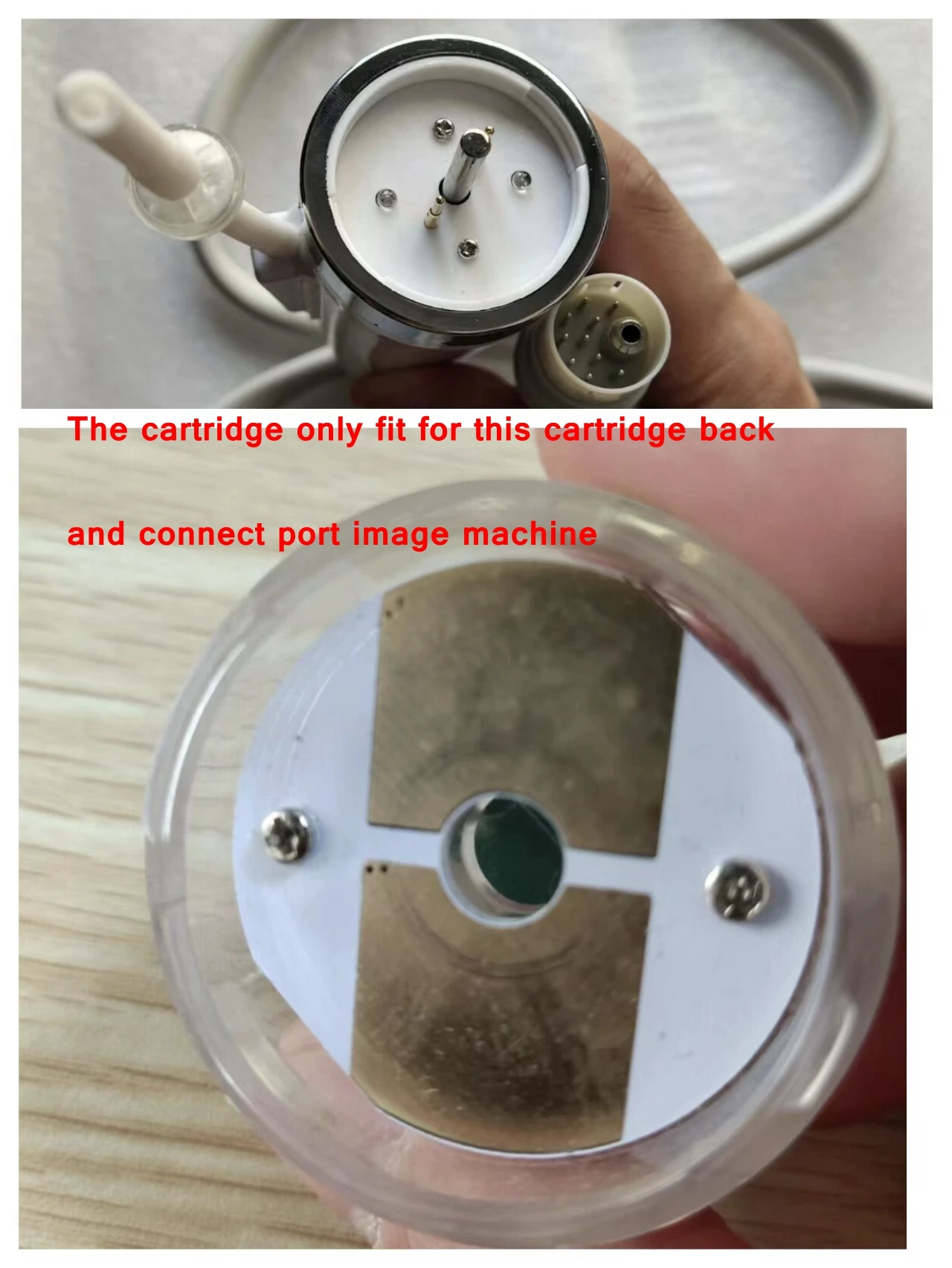 Less Pain Non-Insulated Micro Cartridge 10Pins 25Pins 64Pins Nano Tips For Micro Fractional RF Radio Frequency Machine