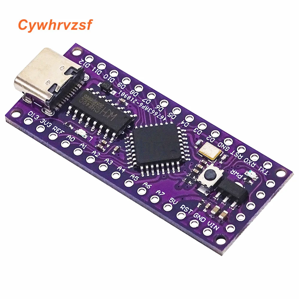 LGT8F328P-LQFP32 MiniEVB TYPE-C Replace nano V3.0 with crystal oscillator