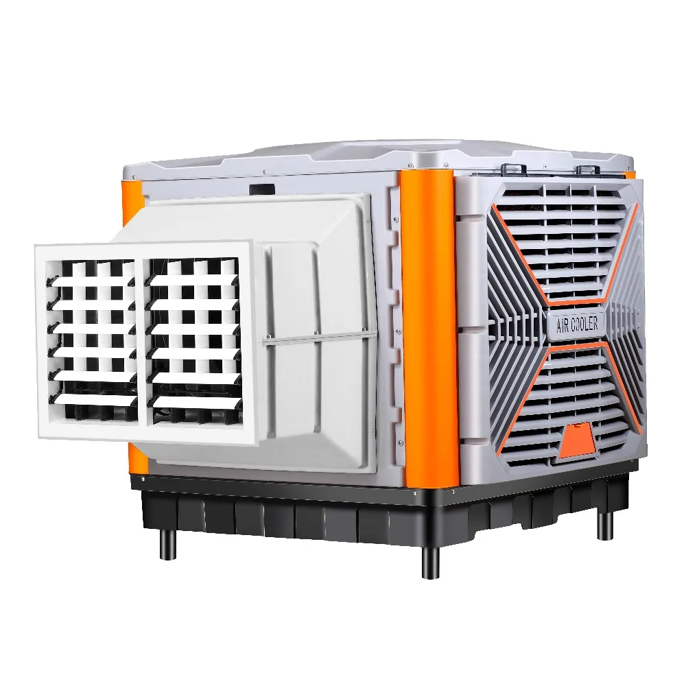 Portable Explosion-Proof AC Motor Water-Cooled Evaporative Air Cooler, Industrial Cooling System, Mobile Swamp Cooler