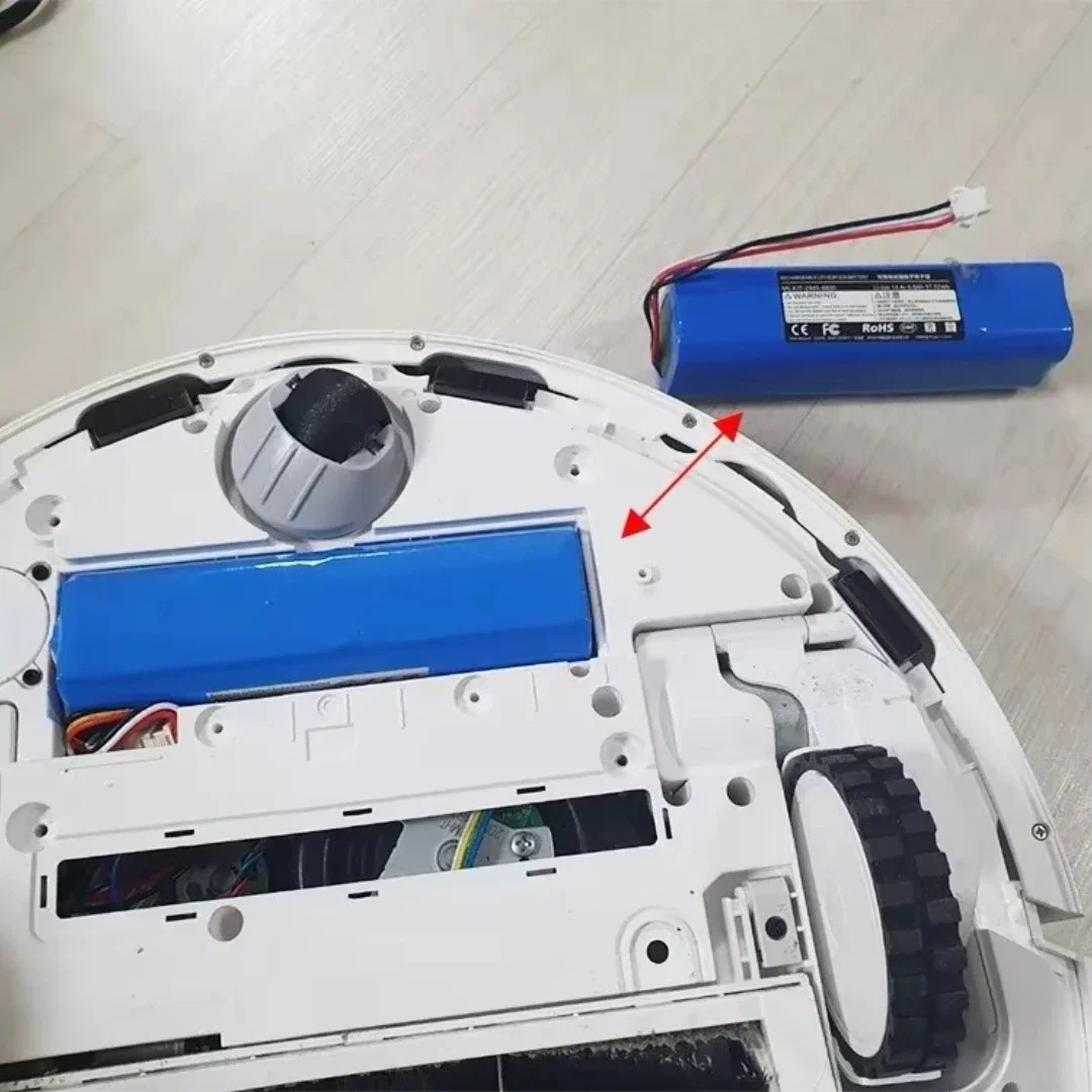 Rechargeable Li-ion Battery for Robot Vacuum Cleaner Compatible with Xiaomi Lydsto R1 Viomi S9 Roidmi Eve Neabot Q11 ROEMO SYB2