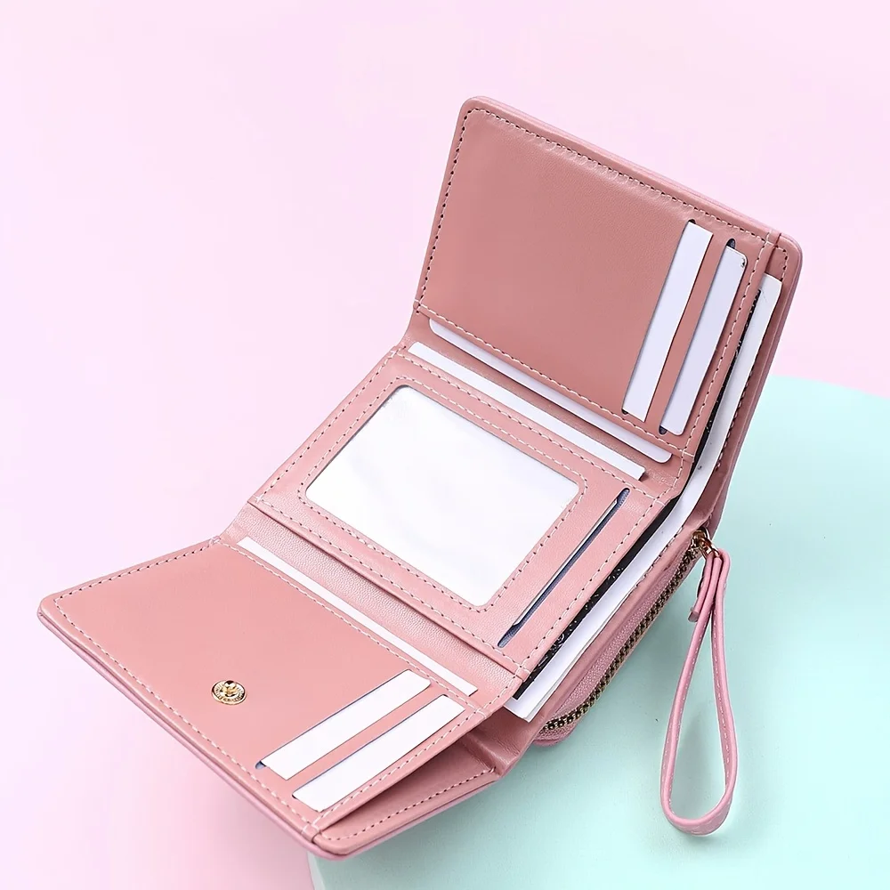 Four Seasons Available Damenmode-Geldbörse, mehrere Fächer, Kreditkarten-Münzaufbewahrung, Studenten-Freizeittasche