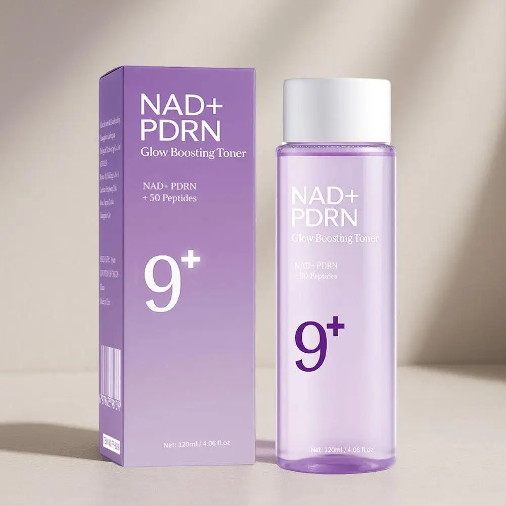 

NAD+PDRN Toner Glow Boosting Deep Hydrating And Moisturizing Essence 120ml Improve Skin Elasticity Fade Fine Lines Skincare