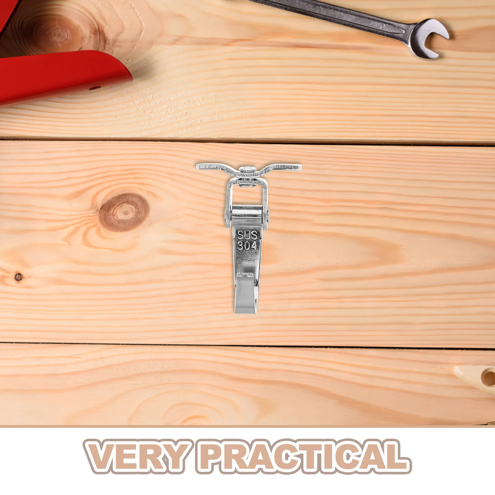 Stainless Steel Ceiling Hook Heavy Duty Ceiling Fan Mount Hanging Light Fixture Anchor Wall Mount Bracket Hook Outdoor Indoor