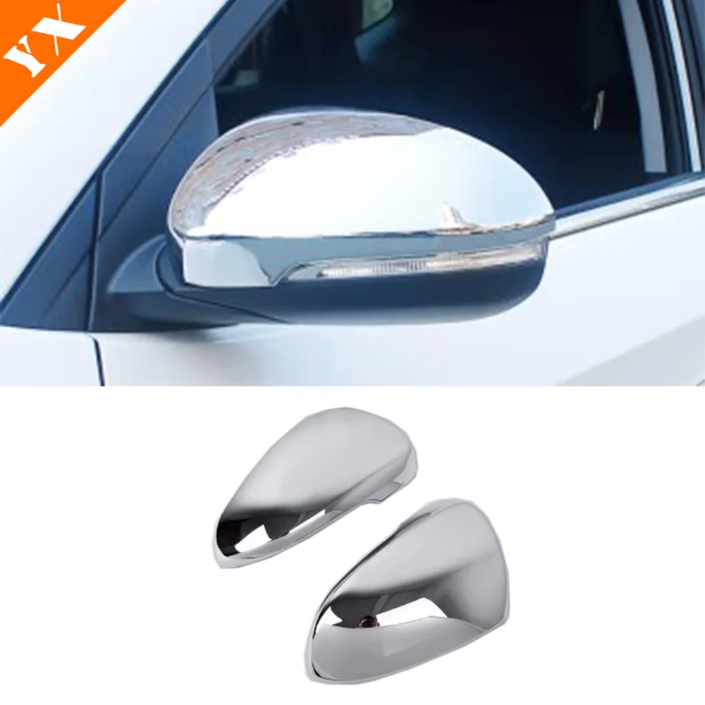 Full Set Chrome Car Headlight Tail Light Trim Front Rear Fog Light Cover Wiper Side Mirror Cover For Hyundai Tucson 2015-2018