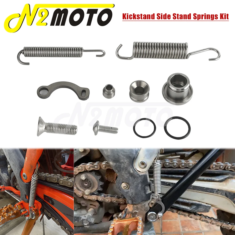 Off Road Motorbike Kickstand Side Stand Spring Bolts Kit For KTM 150XC 200 250 300 350 450 500 EXC EXCF XC XCW XCF XCF-W 505XC-F