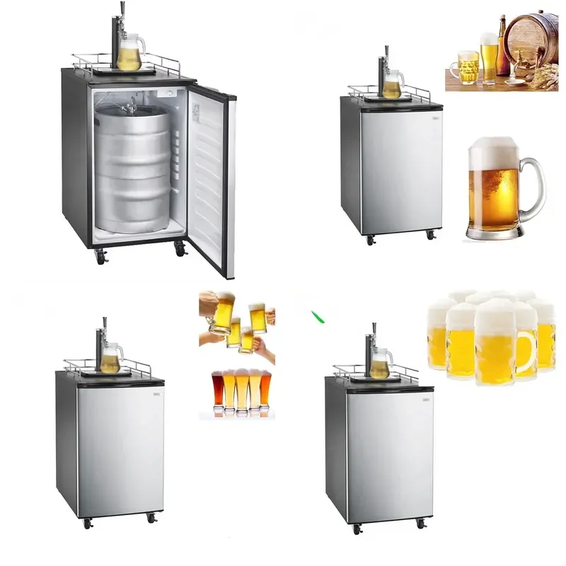 Portable Kegerator Beer Dispenser for Home Bar Party Outdoor Camping Mini Fridge Cooler with Tap System Made in China