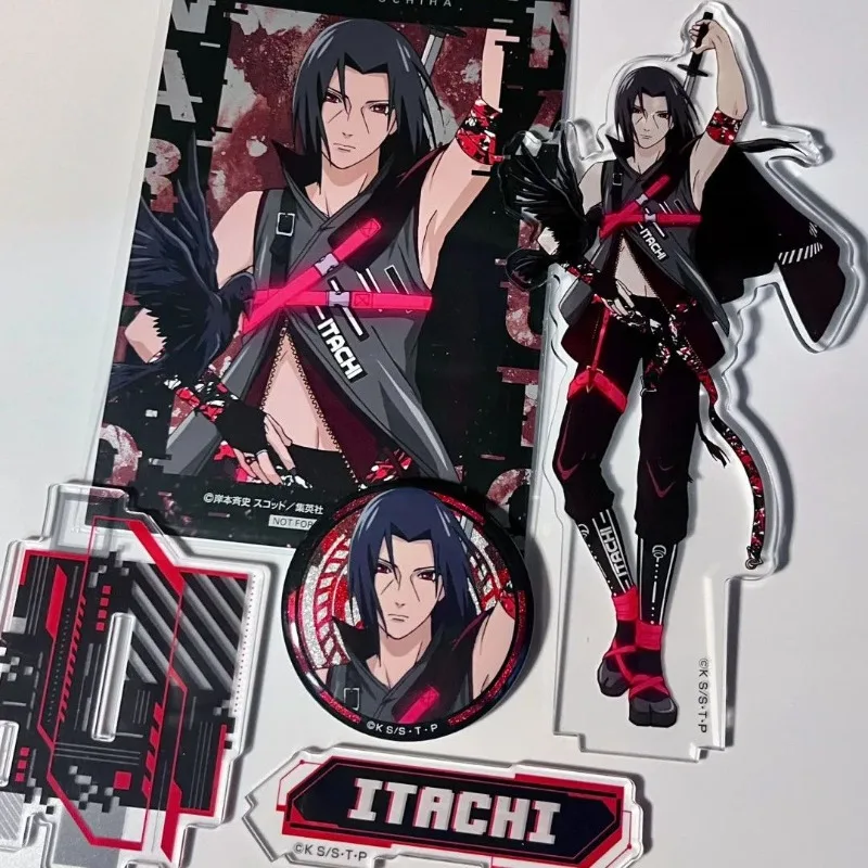 

Naruto Uchiha Itachi Bar Standing Brand High Appearance Desktop Ornament Anime Cartoon Peripheral Personalized Decoration Gifts