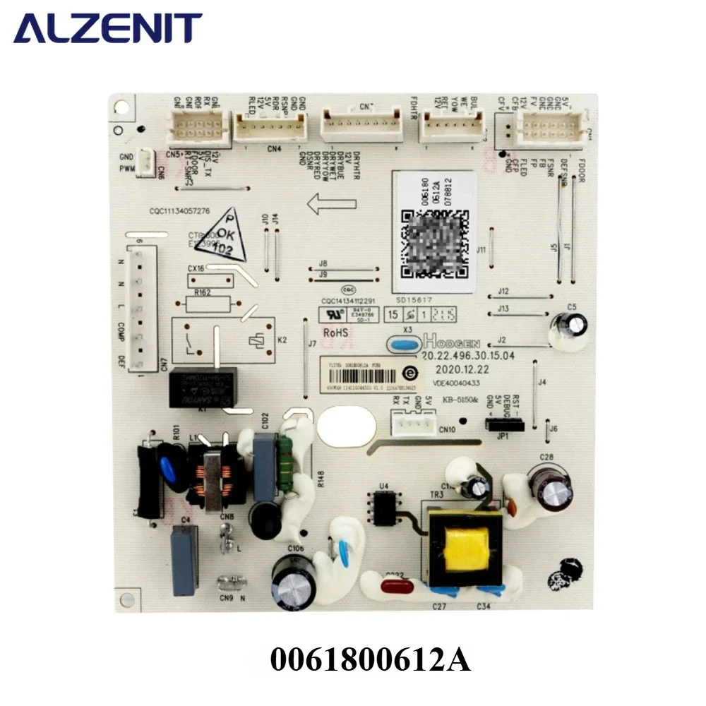 

New For Haier Refrigerator Control Board 0061800612A Fridge PCB Freezer Parts