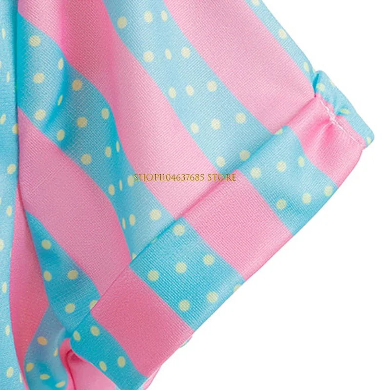 변장 영화 켄 코스프레 소년 정장 의상 어린이 무대 공연 스트라이프 탑 반바지 2pcs 할로윈 카니발 의상