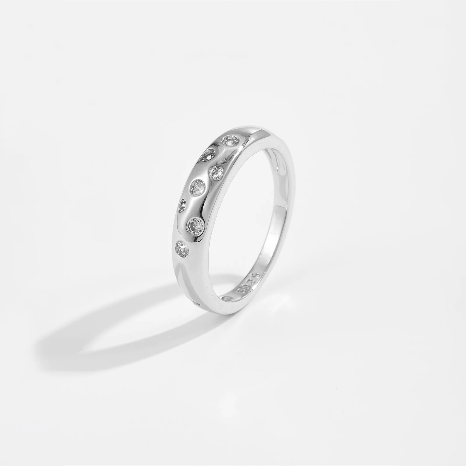 

VEWANT 925 Sterling Silver Gold Plated Round Zircon CZ Ring 2025 Anniversary Luxury Fine Women Fashion Jewelry Gift