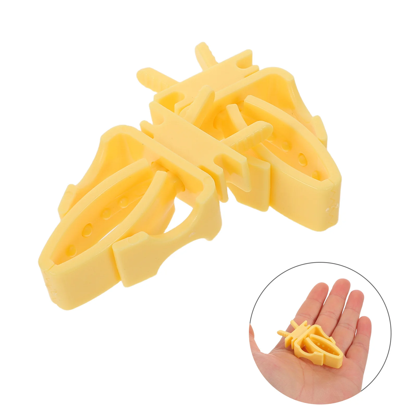 

10Pcs Parrot Feeding Clips Strong Bite Resistant Fruit Vegetable Holder for Cockatiel Lovebird Cage Secure Clip Fastening System