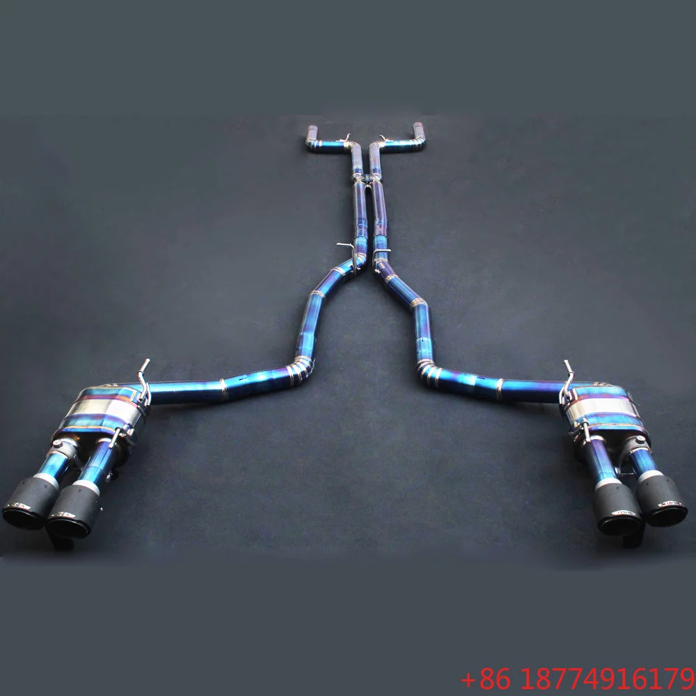 

Factory OEM MM Valvetronic Catback for Quattroporte 3.0t V6/4.2 V8/4.7 V8 Titanium Newest Muffler Valved with Tips