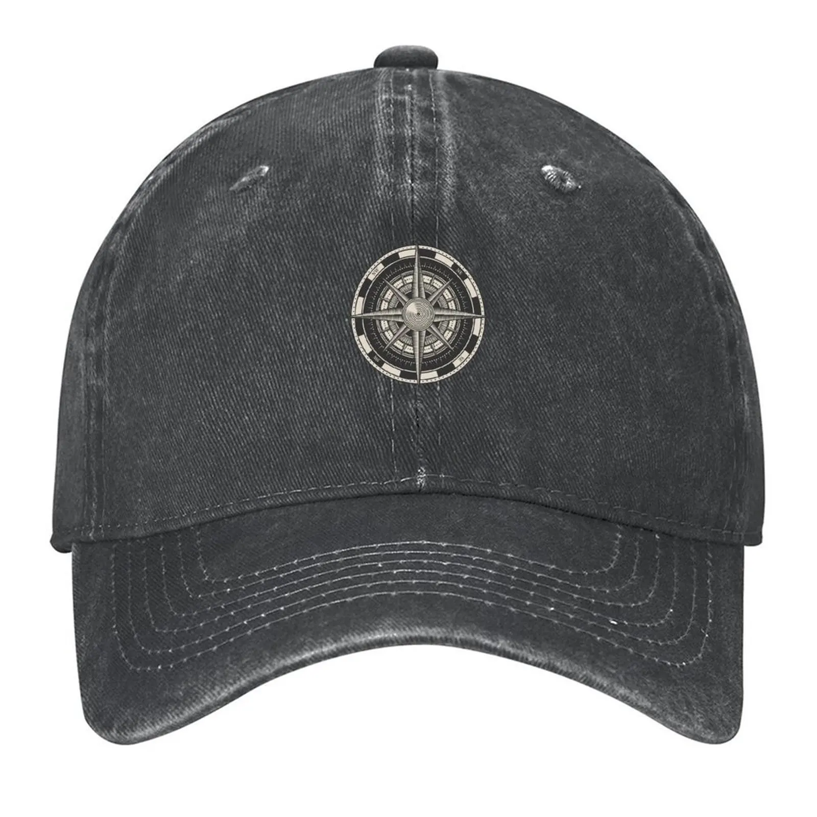 

Antique Style Compass Rose Baseball Cap Military Tactical Cap Gentleman Hat hiking hat Luxury Man Hat For Men Women's