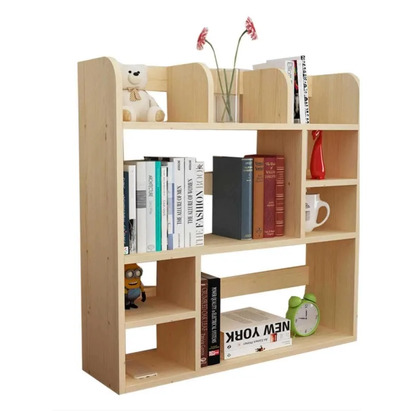 

Simple bookshelf desktop multi-layer storage office fashion storage dormitory