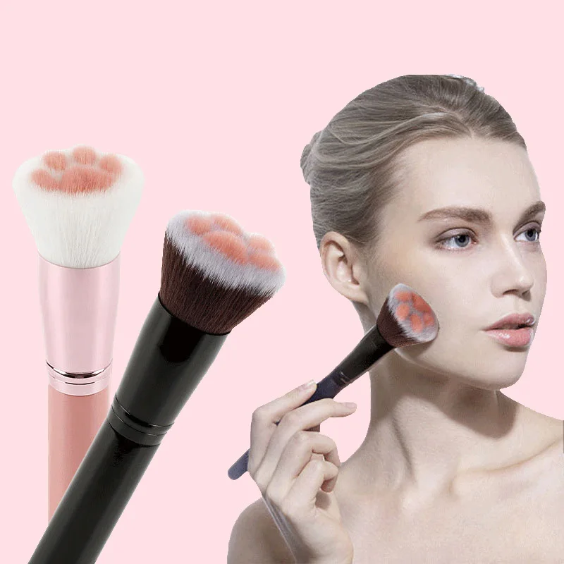 

Paw Makeup Brush Soft Smear-Proof Makeup Does Not Hurt Face Single Foundation Blush Brush Multi-Functional Makeup Tools