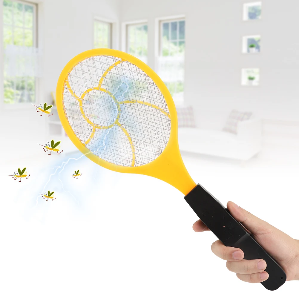 Electric Bug Swatter Three layer Electric Fly Mosquito Swatter Bug  Racket Insects Killer