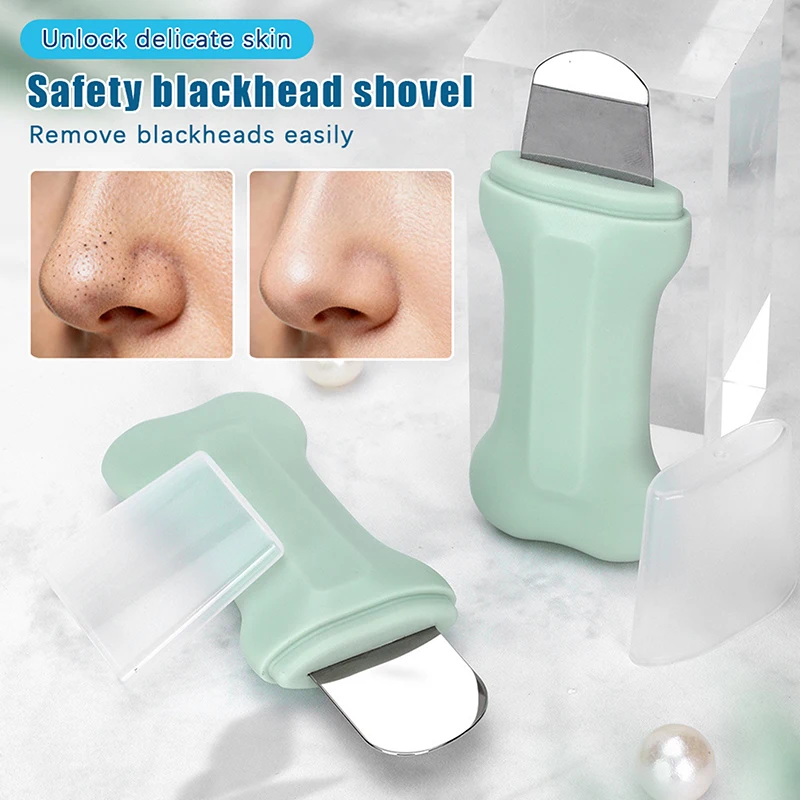 أداة إزالة الرؤوس السوداء للوجه مكشطة خفيفة ورقيقة للوجه للتنظيف العميق وملعقة الأنف والرؤوس البيضاء والعناية بالبشرة والجمال #2