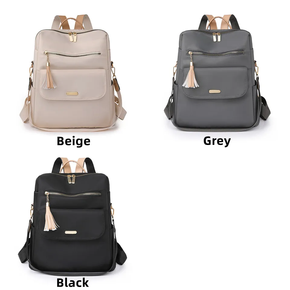 Zaino da donna di moda zaini in Nylon per giovani di alta qualità per ragazze adolescenti borsa a tracolla per scuola femminile Bagpack mochila