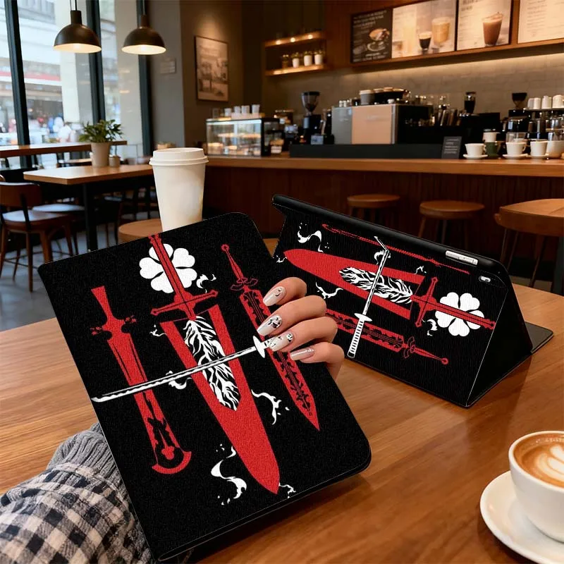 

Anime Black Clover Art Cool For Xiaomi Redmi Mi Pad 4 5 6 6s 7 7s SE Pro 2 11 Plus Max 12.4 11 11.2 12.5 8.7 inch Tablet Case