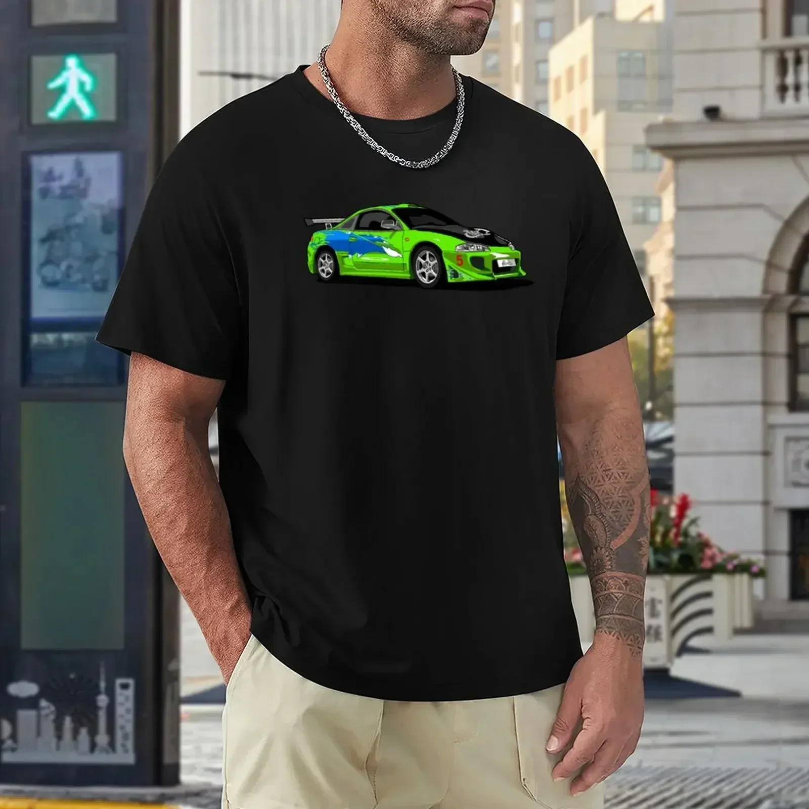 2024 nuova Eclipse veloce e Furious! T-shirt tees camicie magliette grafiche vestiti anime magliette grafiche da uomo divertenti