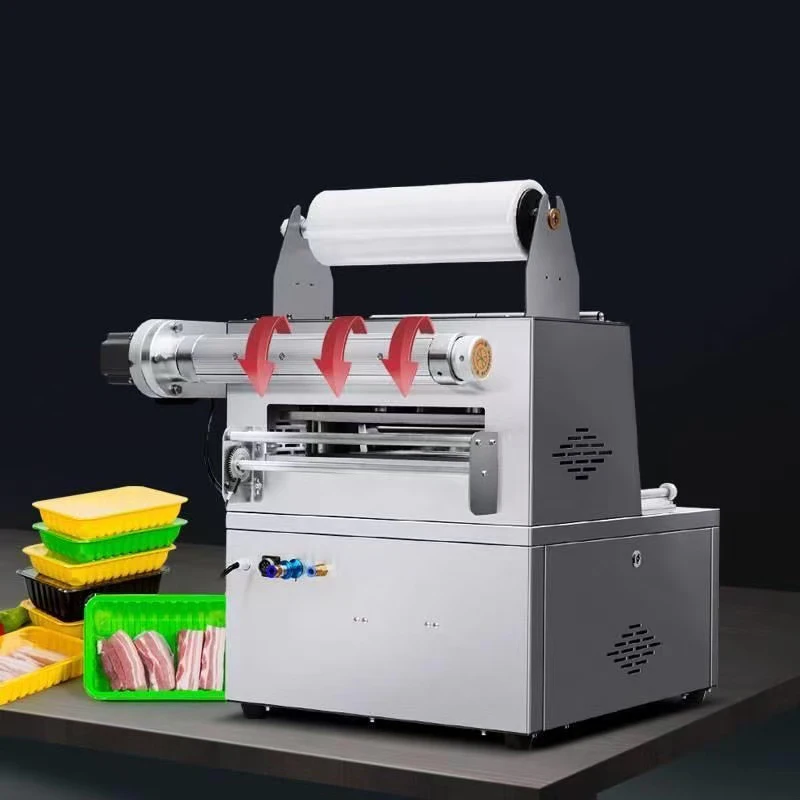 Meat Beverage Automatic Electric Vacuum  Filling Instant Packaging Machine Pouch Case Heat Sealing