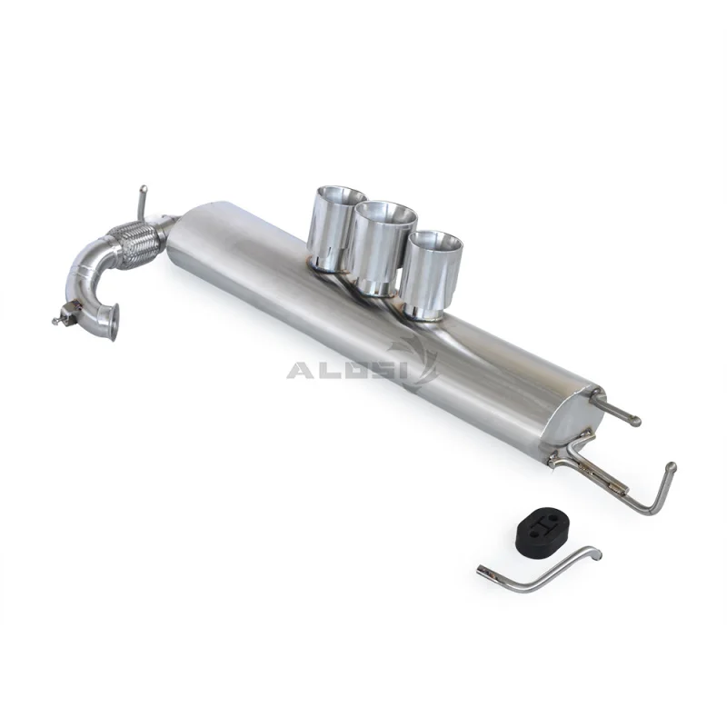 Suitable for Mercedes Benz Smart W453 1.0/0.9T 2015-2021 Performance Cat Back Exhaust Middle Three Exhaust Tips Car Sound