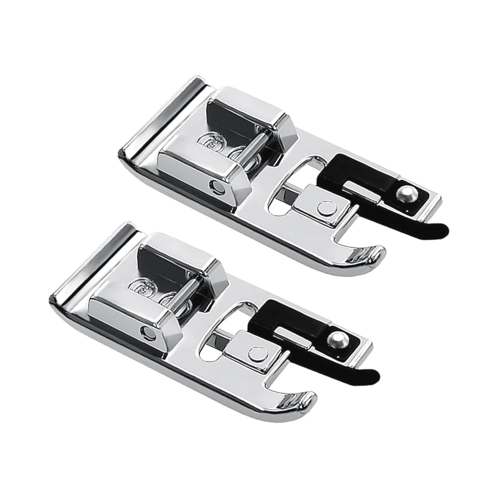 2 Piezas de Prensatelas Overlock para Todas las Máquinas de Coser de Tallo Bajo con Sistema Snap-On, Accesorios para Singer, Babylock, Brother, Janome, Kenmore