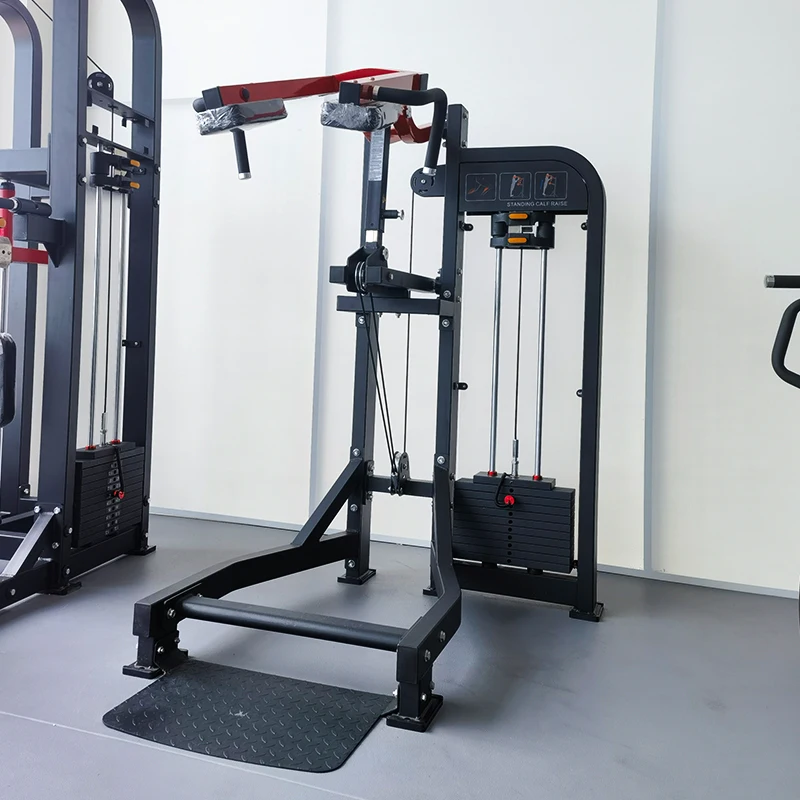 

Factory Gym Fitness Commercial Muscle and Strength Training Equipment Standing Calf Machine