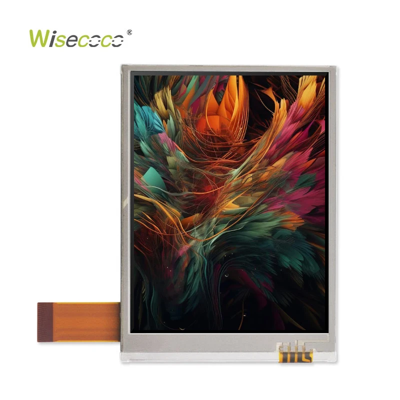 3.7 Inch 640*480 TFT LCD Display 4 Wire Resistive Touch Screen 39 Pin FPC Connector Portrait Type LCD Screen - view 2