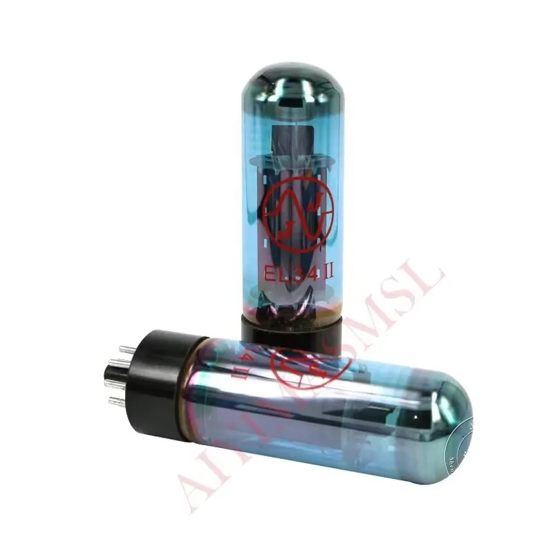 JJ EL34 Blau EL34II Vakuumröhre Upgrade EL34 EL34C 6CA7 5881 6P3P 6L6 6L6GC HIFI Audio Ventil Elektronenröhrenverstärker DIY abgestimmt