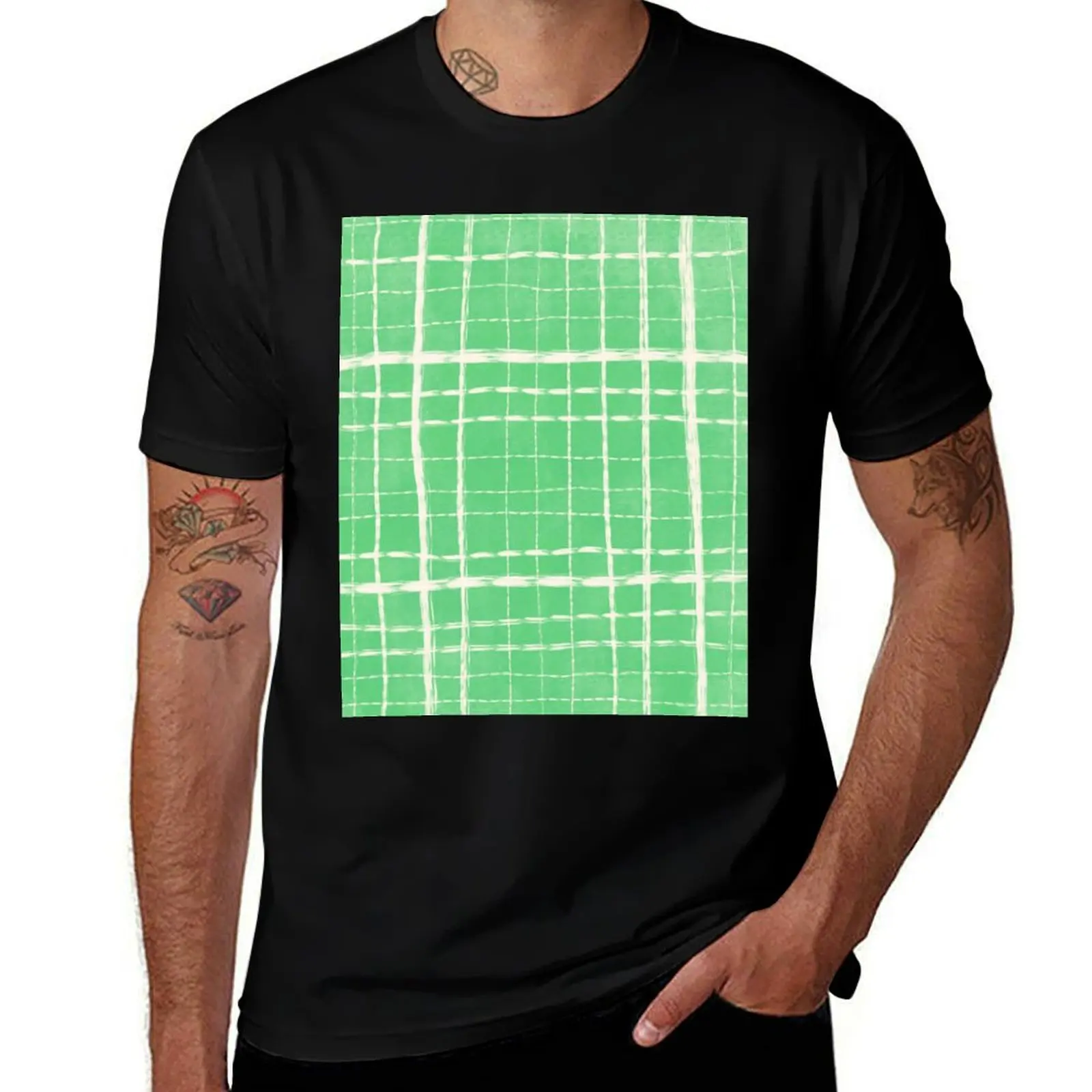 Сheckered pattern 4 T-Shirt Plus Size Lightweight Tee Shirt T-Shirt