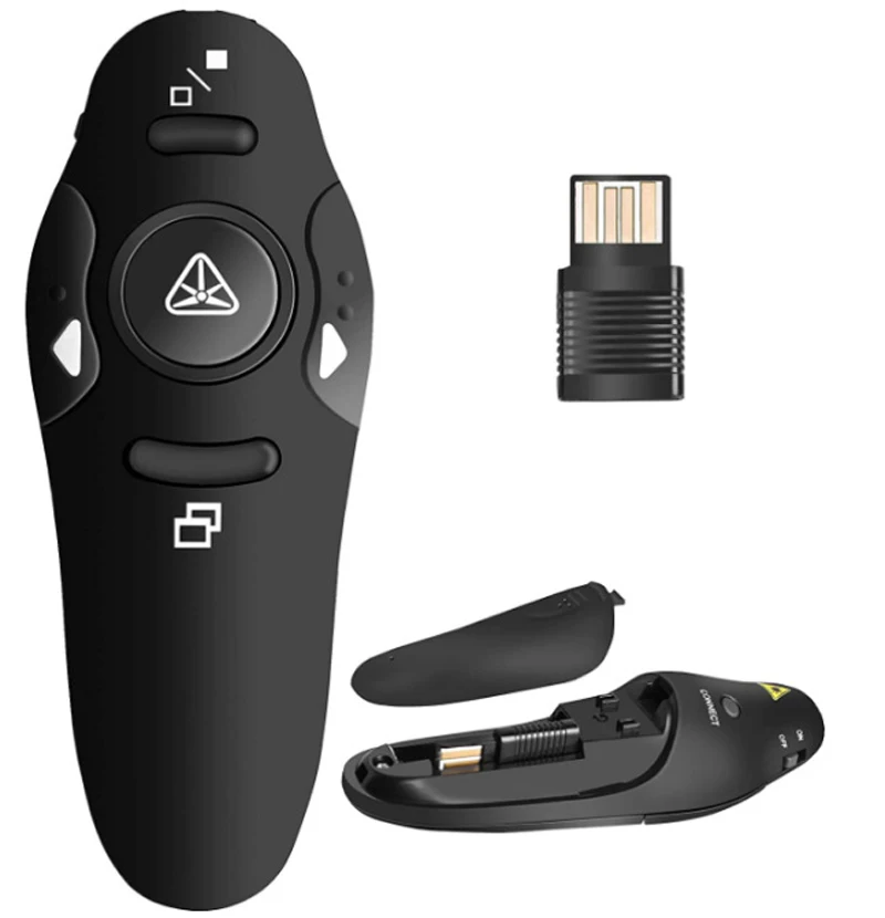 Wireless Presenter Presentation Remote Control 2.4GHz Wireless PPT Control PPT Flip Pen Projector PPT Slides Pointing Pens