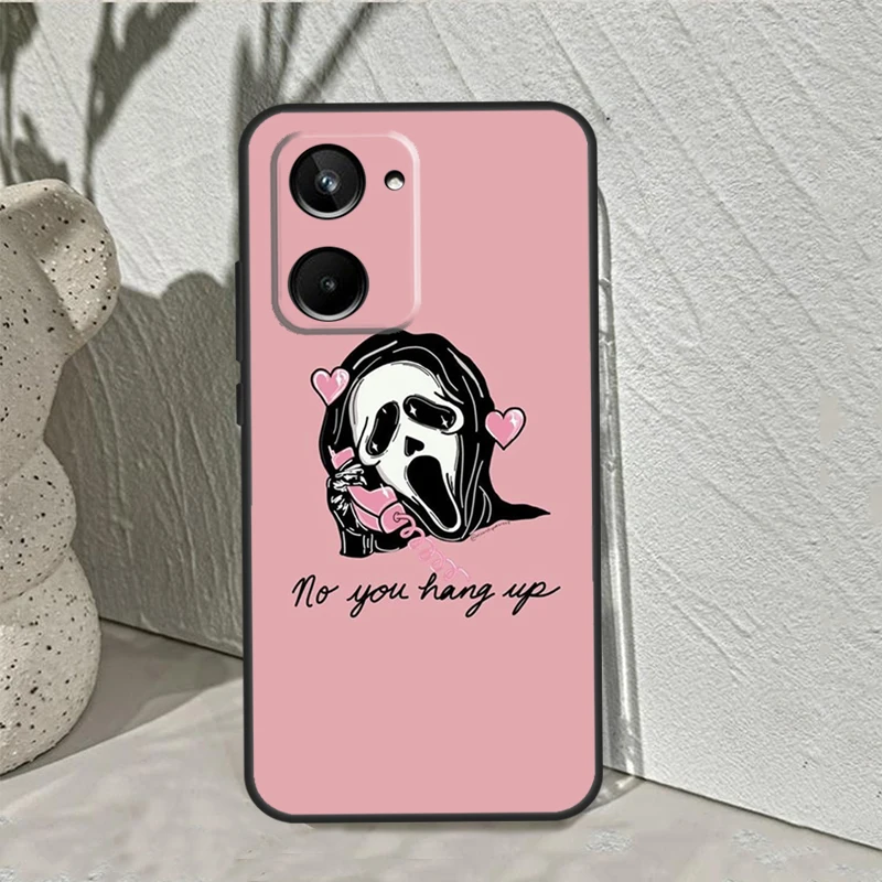 Halloween Ghost Case For Realme GT Neo5 Neo 3 2 T 8 9 10 11 Pro Plus C15 C25s C21Y C30 C31 C33 C35 C53 C55