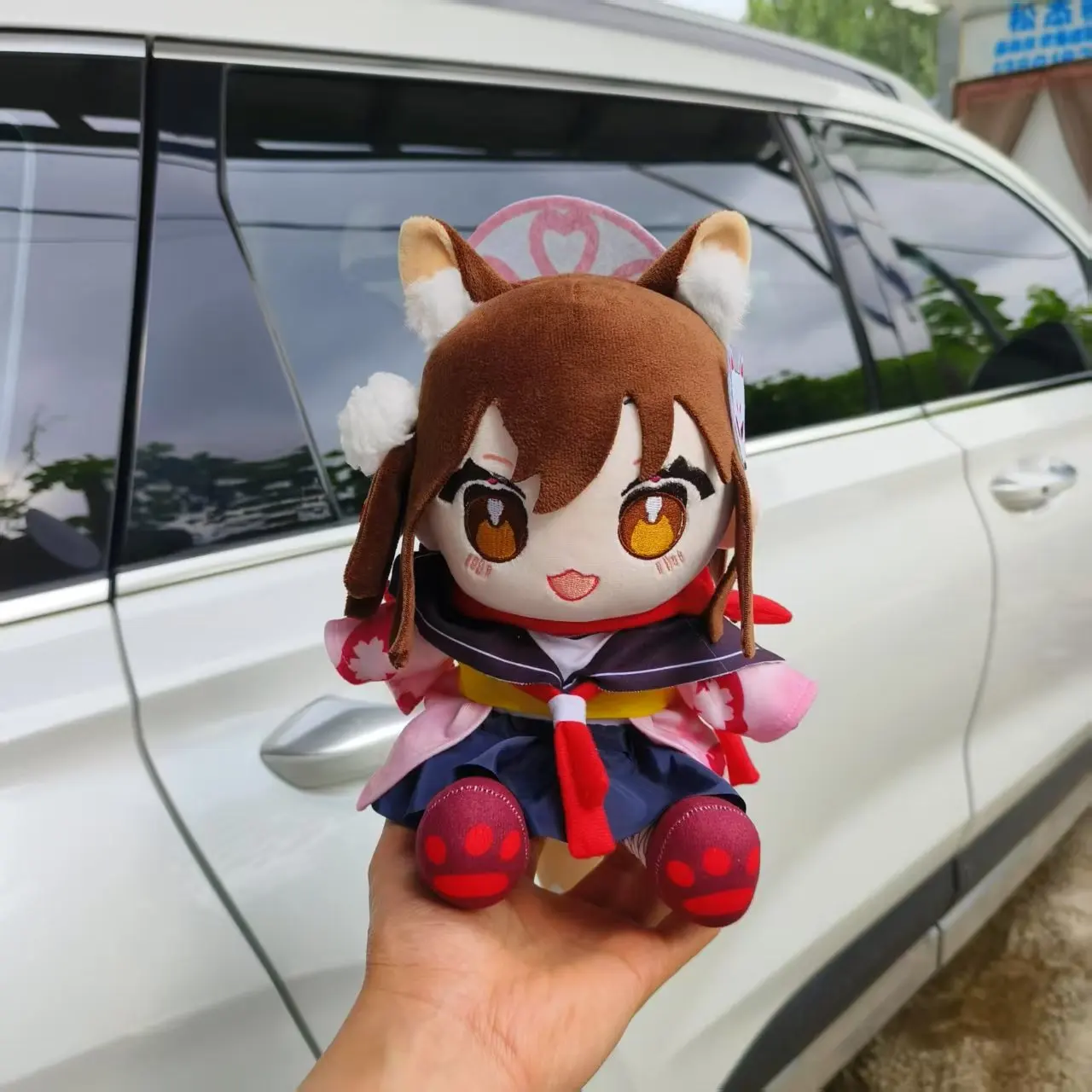 

Anime Blue Archive Kuda Quanna Cosplay 20CM Plush Doll Cute Stuffed Cartoon Pillows Christmas Gifts Boys Girls