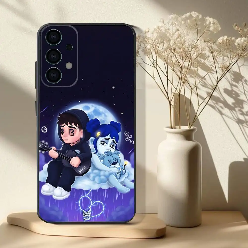 حافظة هاتف Junior H $AD BOYZ 4 LIFE لهاتف سامسونج S 25,24,23,22,30,21,10,9,Ultra,Plus,Lite,FE,4,5G حافظة ناعمة سوداء