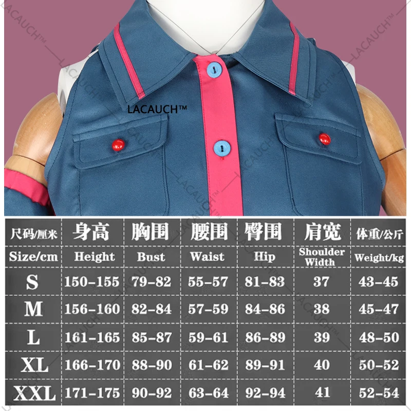 アニメミクカサネテトコスプレ衣装女性男性ブルー制服ドレスミクオウタウvtuberコスプレハロウィンコスチューム衣装小道具ウィッグ