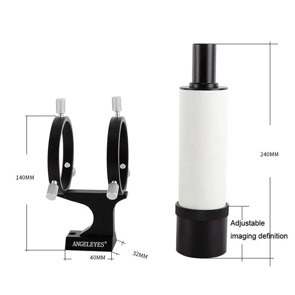 7x50 8x50 9x50 Finder Scope with Bracket Fully Multi-Coated Finderscope Crosshair Reticle Telescope Accessories