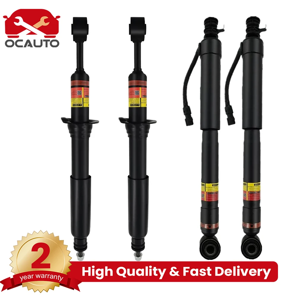 4853069185 4851069195 4PC Front Rear Shock Absorbers for Toyota Land Cruiser Prado 120 / Lexus GX470 Adjustable Damper 2003-2009