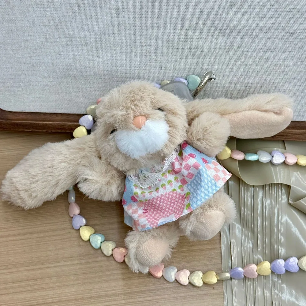 

Милый дизайн, задний зажим для телефона, мягкий материал, мини-размер, зажим для телефона с кроликом, веревочный зажим, очаровательная цепочка для мобильного телефона